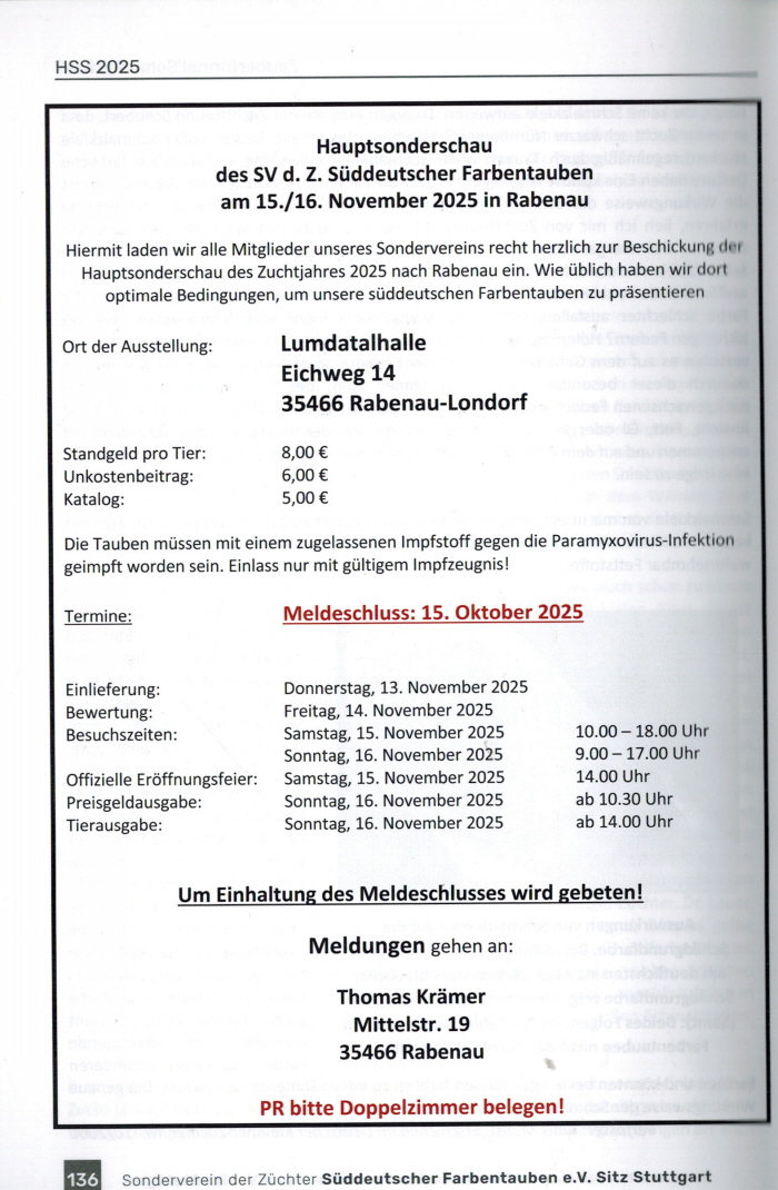 Einladung
